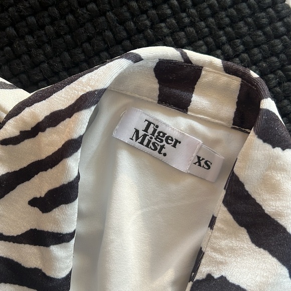 TIGER MIST Zebra Mini Dress - Picture 2 of 4